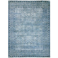 9'2"x12'5" | Blue Mamluk | Wool | 210000030388