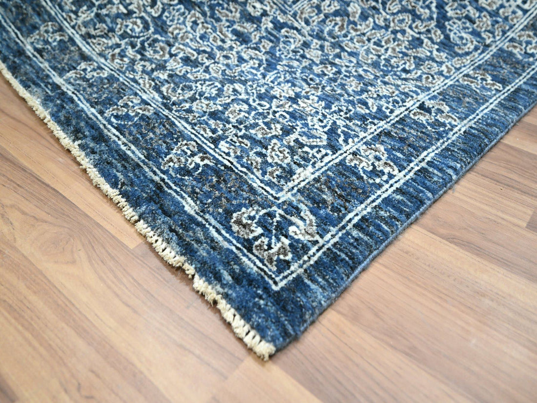 9'2"x12'5" | Blue Mamluk | Wool | 210000030388