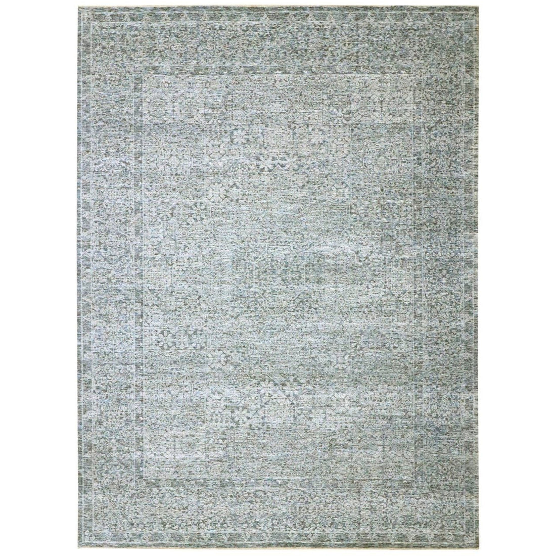 9'1" x 12'2" | Blue Mamluk | Wool | 210000028932