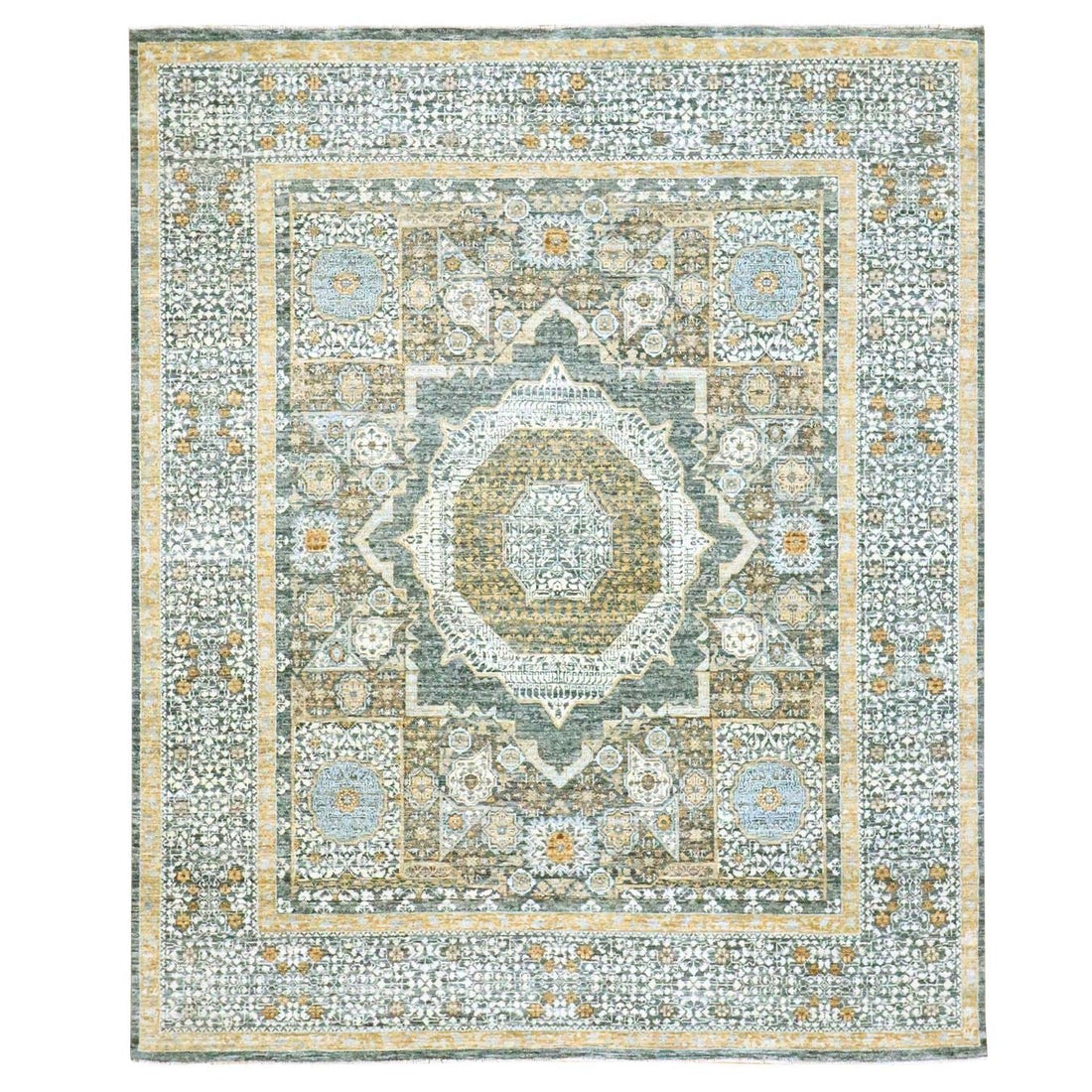 8'3" x 10'1" | Grey Mamluk | Wool | 210000028936