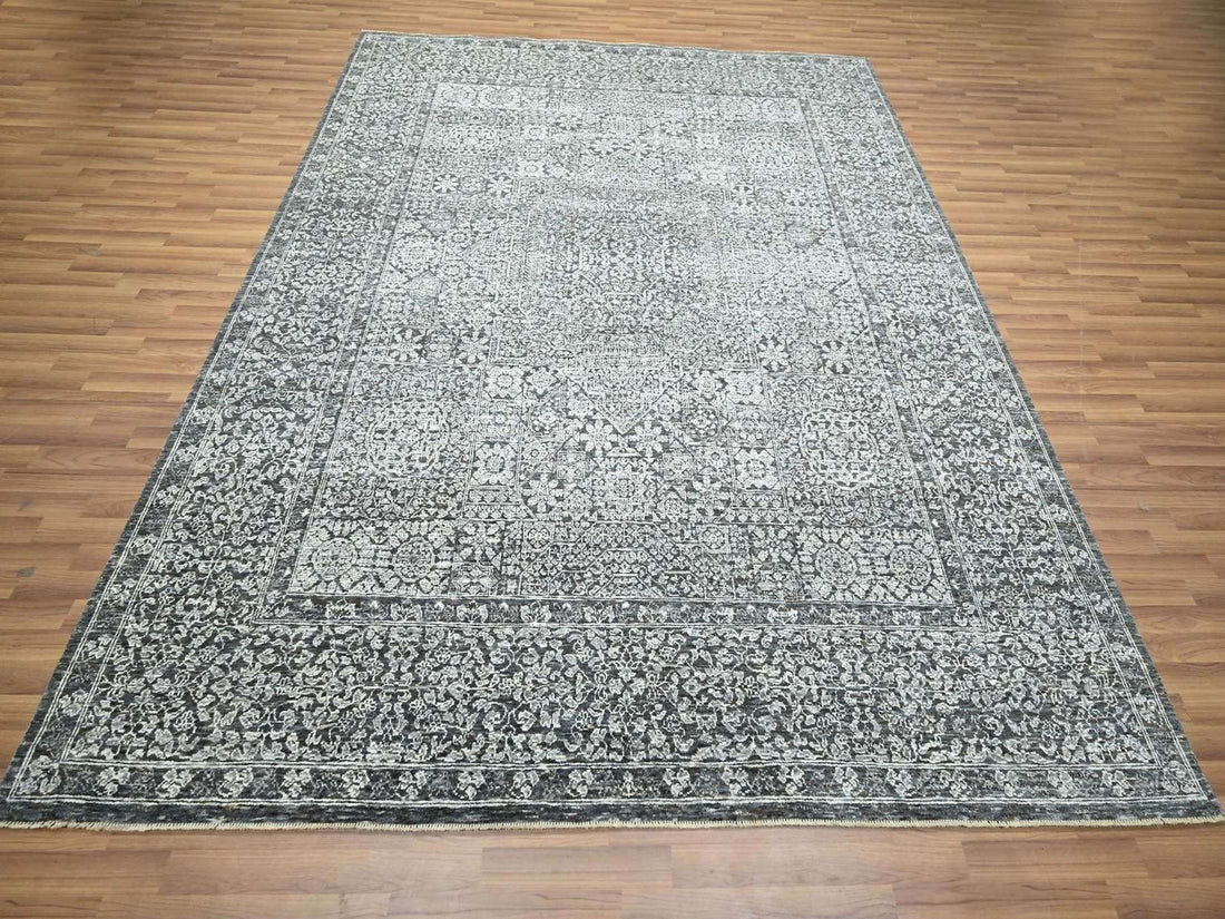 8'2" x 10'2" | Grey Mamluk | Wool | 210000032097