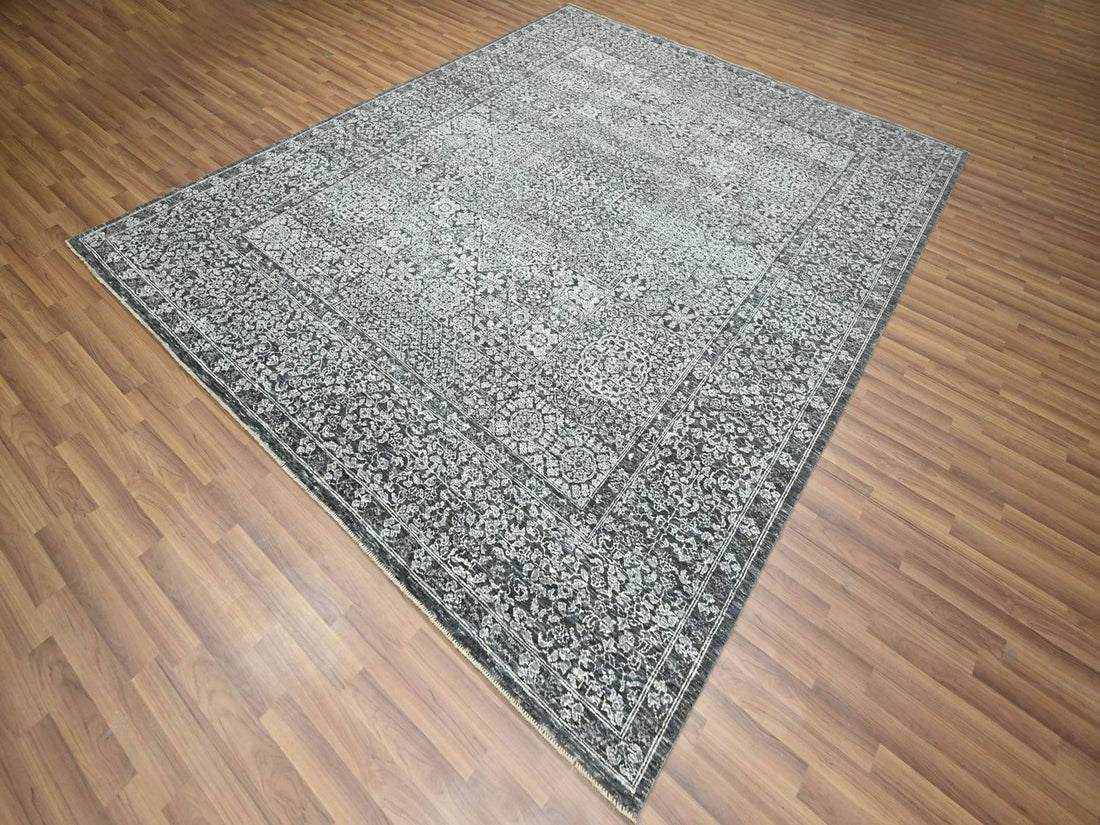 8'2" x 10'2" | Grey Mamluk | Wool | 210000032097