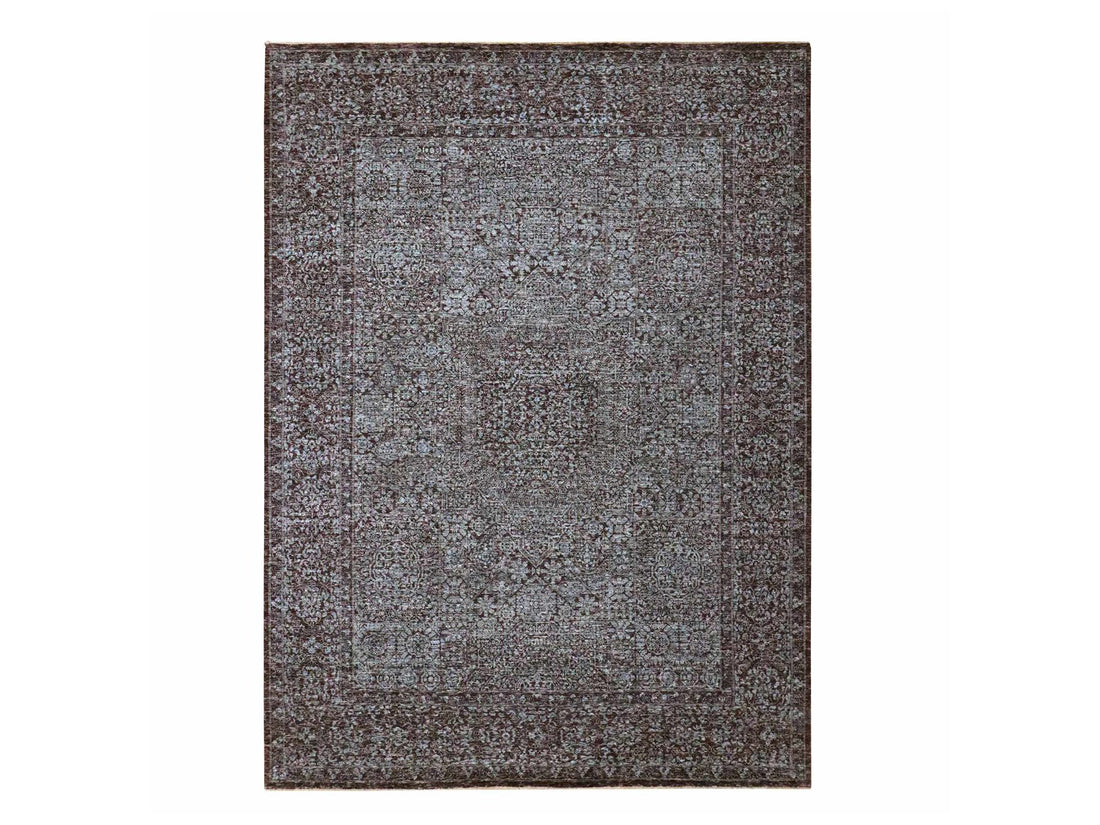 9' x 12'2" | Red & Blue Mamluk | Wool | 210000032331