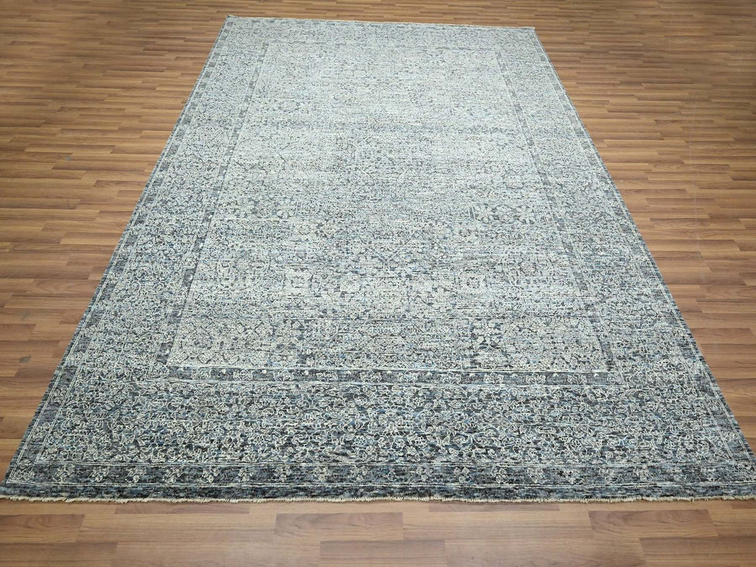 8'0" x 10'2" | Grey Mamluk | Wool | 210000029237