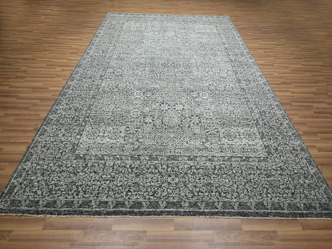 9'0"x12'0" | Grey Mamluk | Wool | 210000031292