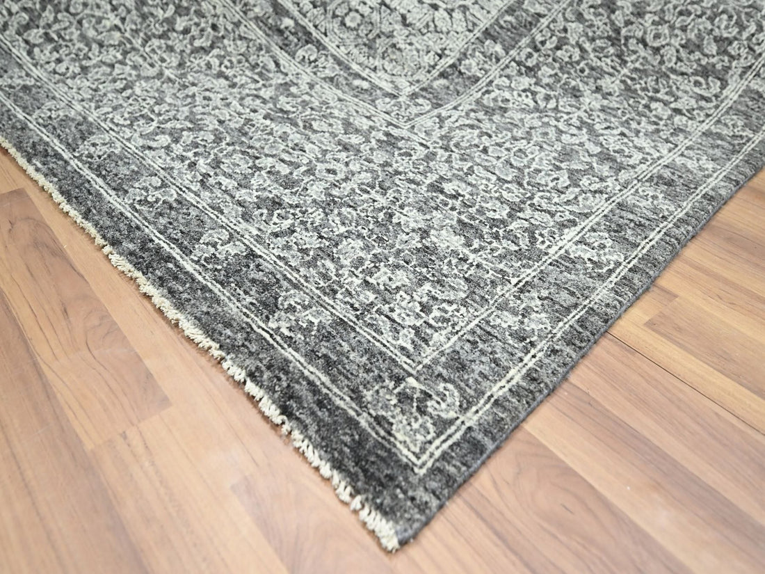 9'0"x12'0" | Grey Mamluk | Wool | 210000031292