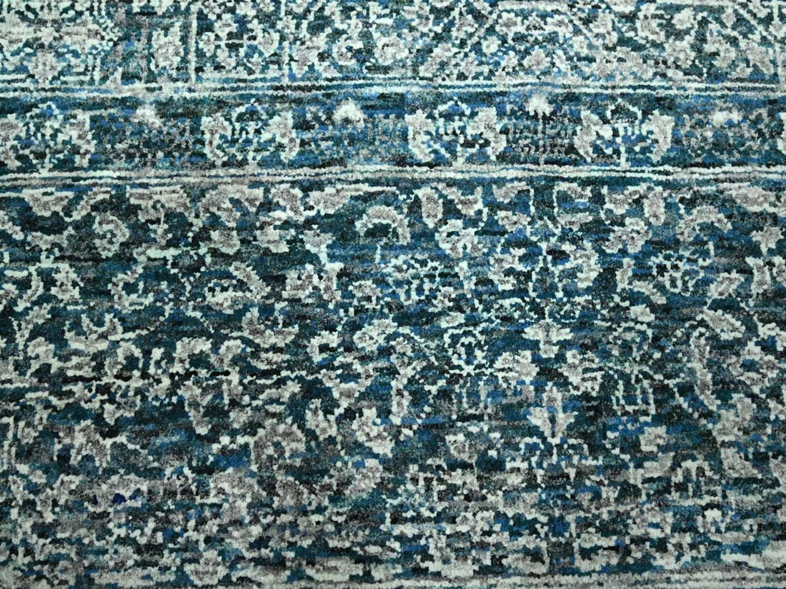 8'0"x10'1" | Blue Mamluk | Wool | 210000031258