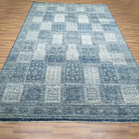 8'0" x 10'1" | Blue Garden Design | Wool | 210000029236