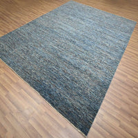 8'0"x10'1" | Blue Geometric | Wool | 210000031263