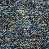 8'0"x10'1" | Blue Geometric | Wool | 210000031263