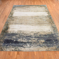 8'10"x12'1" | Brown Contemporary | Silk | 210000031288