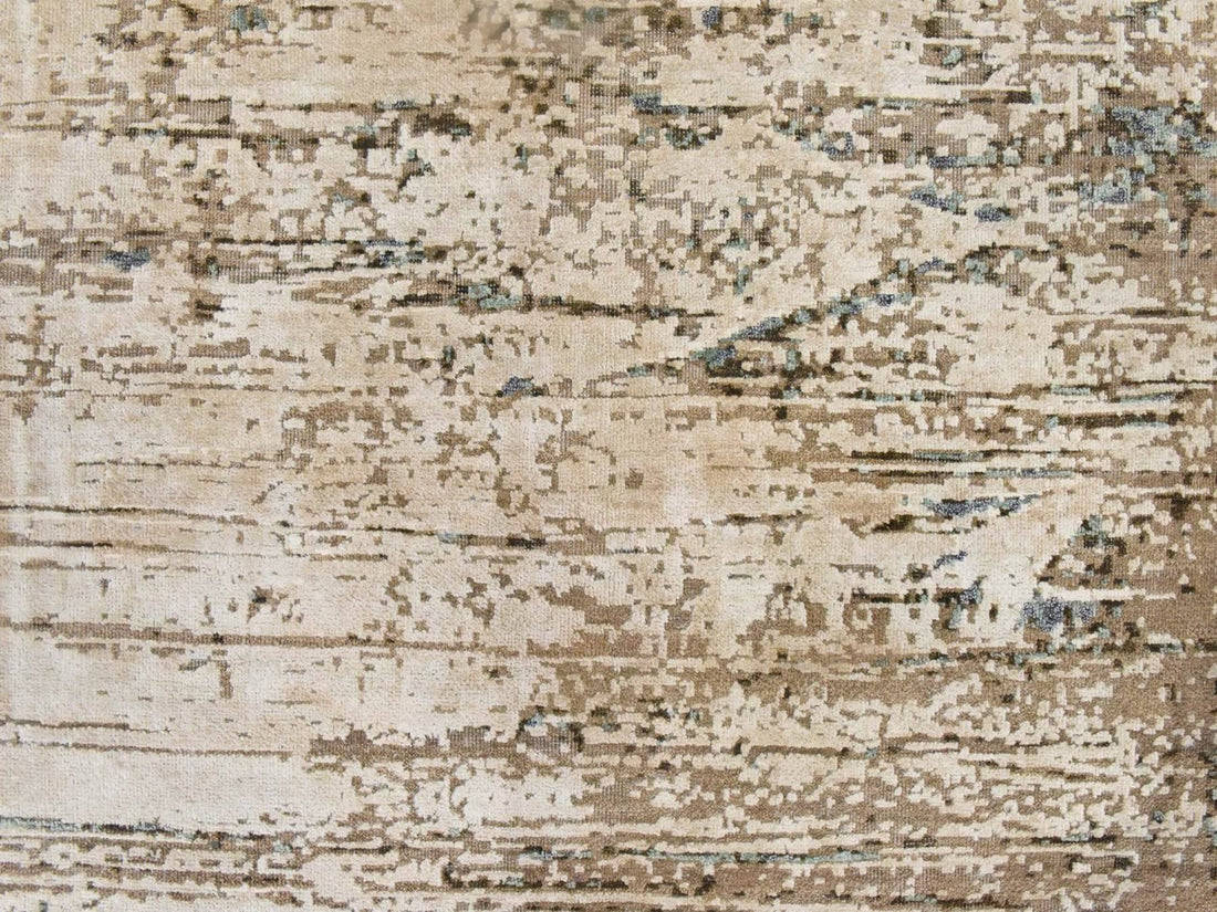 8'10"x12'1" | Brown Contemporary | Silk | 210000031288