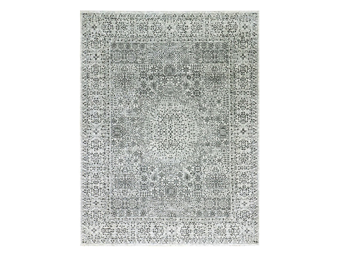 9'1" x 12' | White Mamluk | Wool | 210000032110