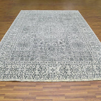 9'1" x 12' | White Mamluk | Wool | 210000032110
