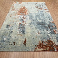 8' x 10' | Red Abstract | Wool | 210000031211