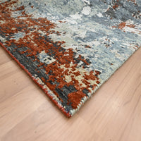 8' x 10' | Red Abstract | Wool | 210000031211
