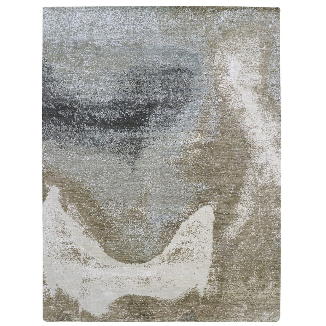 9'0" x 12'0" | Galaxy Abstract | Wool & Silk | 210000028924