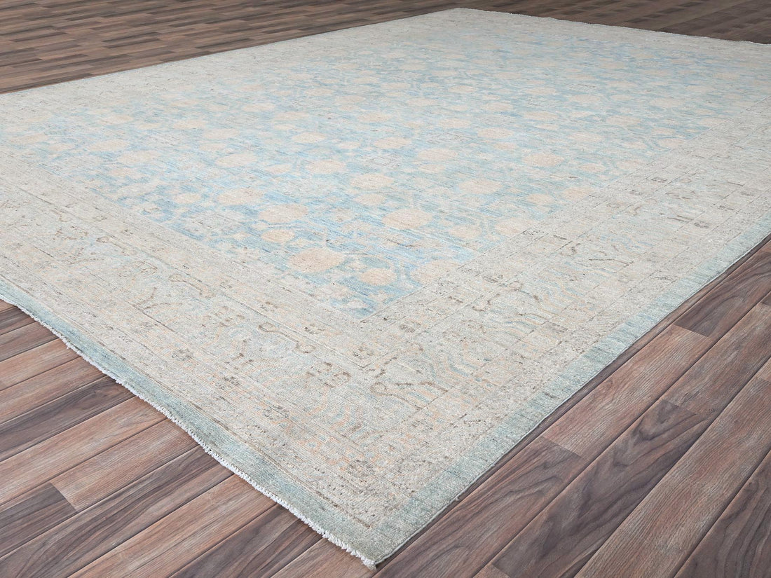10'0"x13'6" | Peshawar Blue | Wool | 210000028312