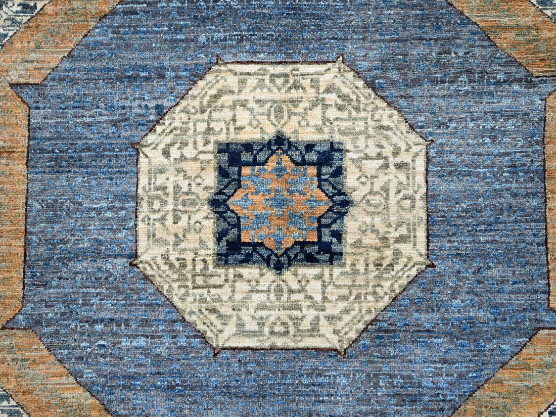 9'0"x12'0" | Gray Mamluk | Wool | 210000026289