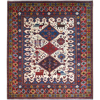 8'4" x 9'3" | Geometric Turkish | Wool | 210000026281
