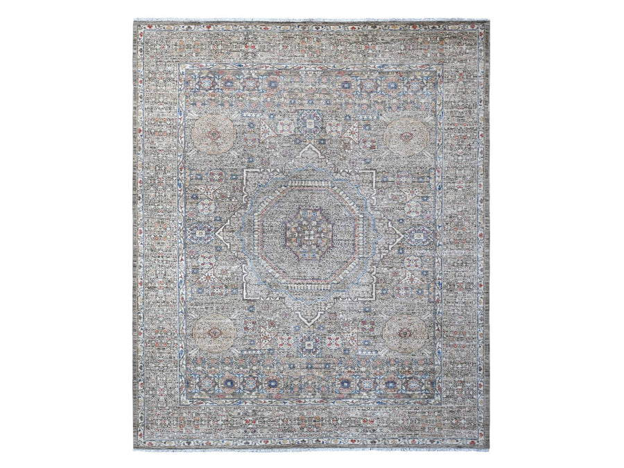 8'3" x 10'0" | Grey Mamluk | Wool | 210000026261