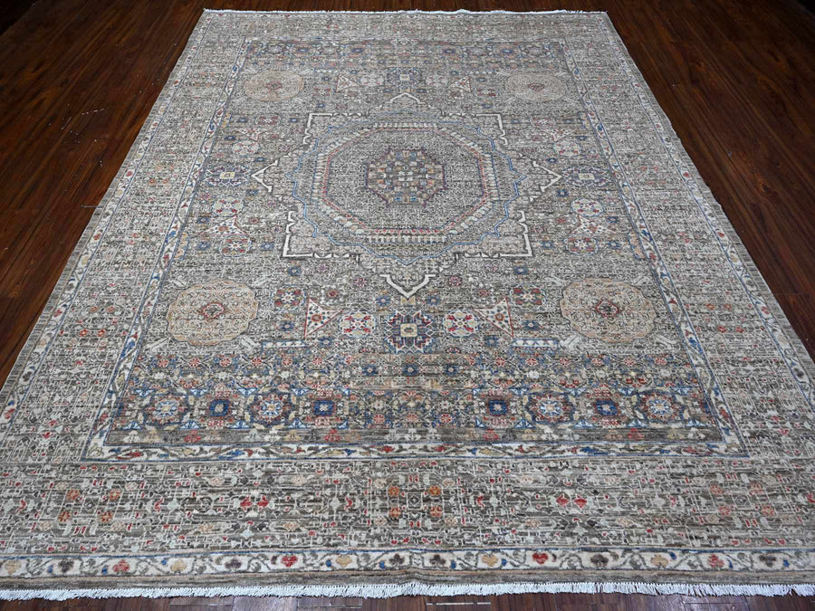 8'3" x 10'0" | Grey Mamluk | Wool | 210000026261