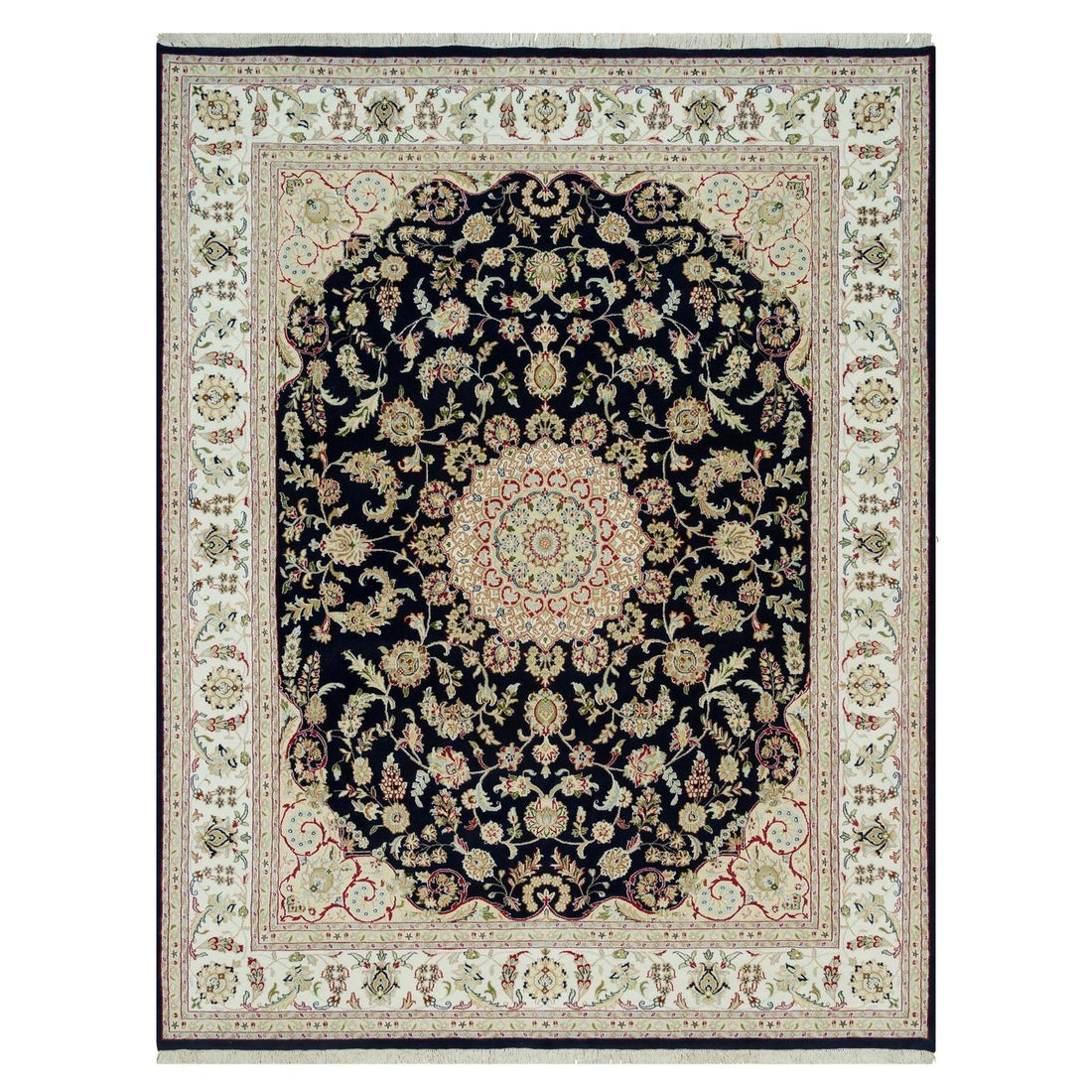 8'0"x10'1" | Blue Nain | Wool | 210000031279