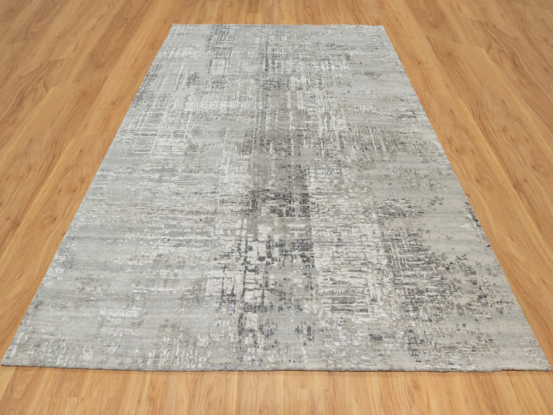 8'0" x 10'2" | Grey Undyed | Wool | 210000026073