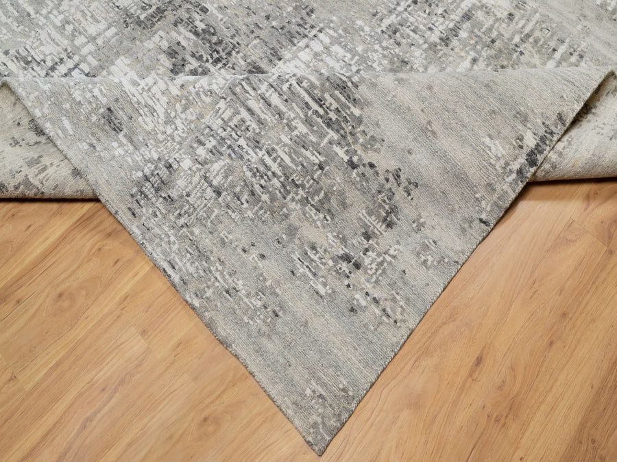 8'0" x 10'2" | Grey Undyed | Wool | 210000026073