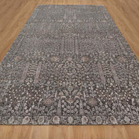 9'9"x14'2" | Brown Transitional | Wool & Silk | 210000031286