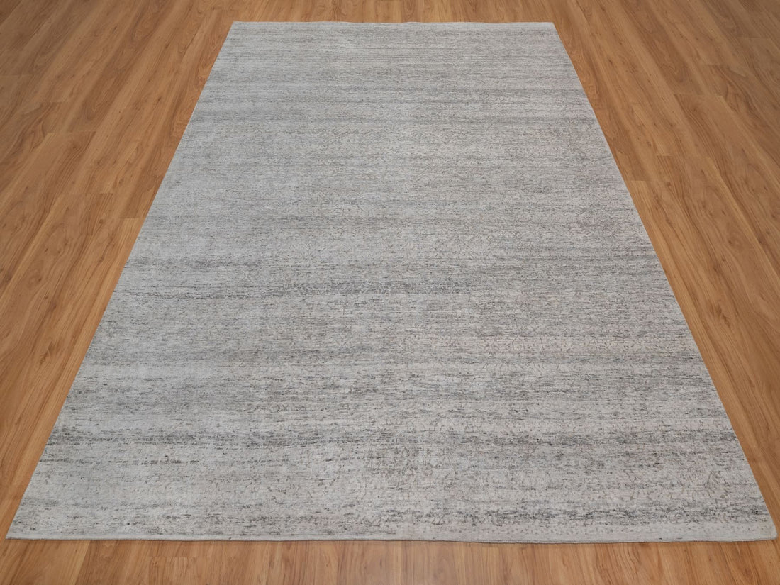 8'1" x 10'2" | Grey Undyed | Wool | 210000028907