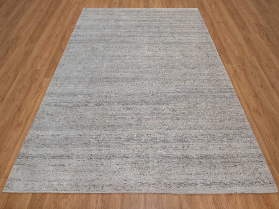 8'1" x 10'2" | Grey Undyed | Wool | 210000028907
