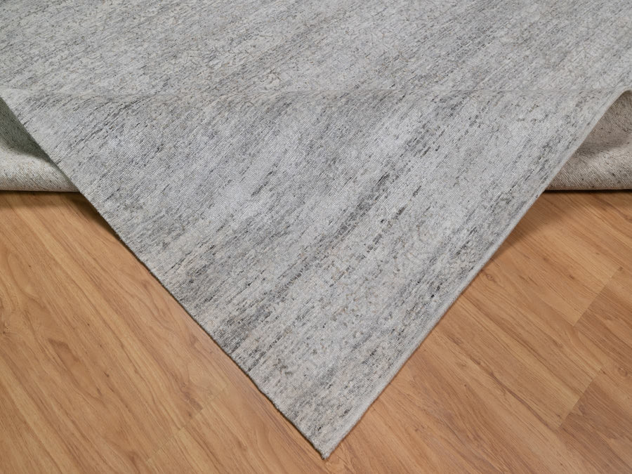 8'1" x 10'2" | Grey Undyed | Wool | 210000028907