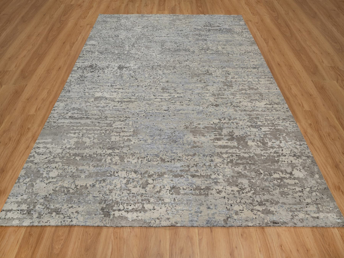 8'0"x10'2" | Grey Contemporary | Wool | 210000031270