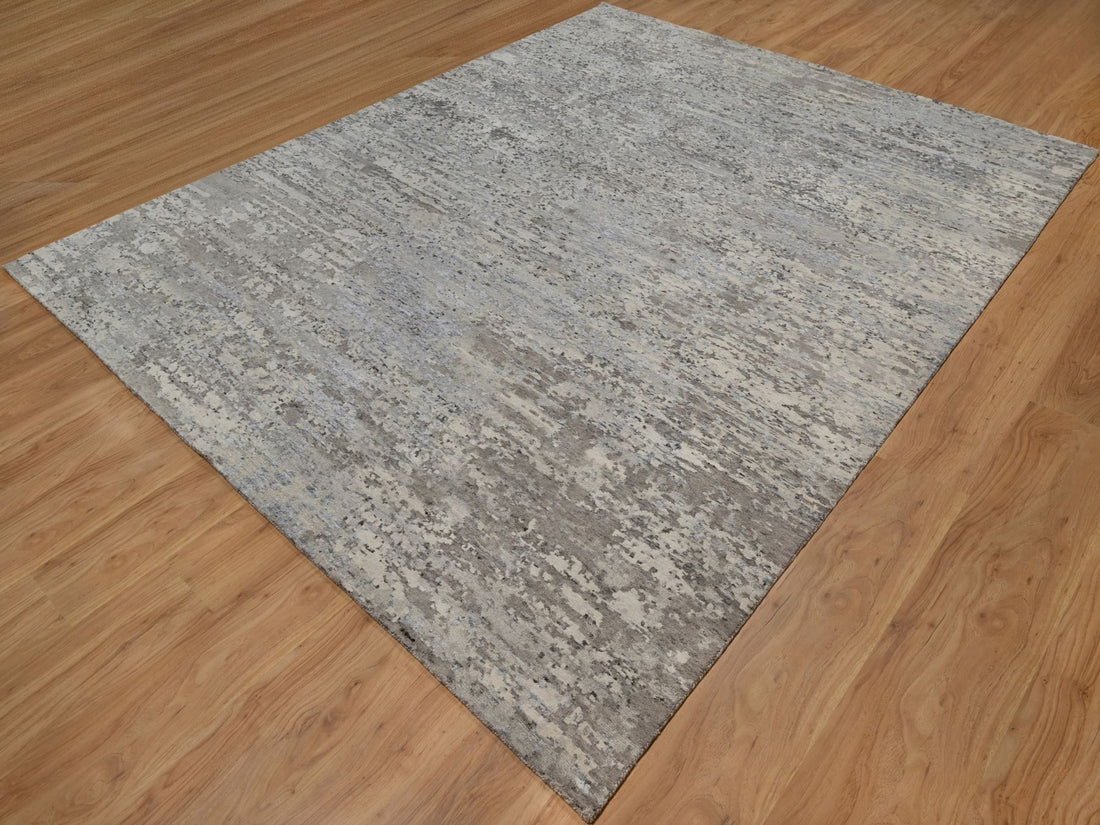 8'0"x10'2" | Grey Contemporary | Wool | 210000031270
