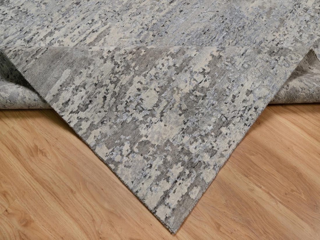 8'0"x10'2" | Grey Contemporary | Wool | 210000031270