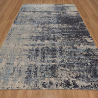 9' x 11'9" | Grey Mosaic | Wool & Silk | 210000032105