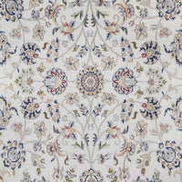 8'1"x10'4" | White Nain | Wool & Silk | 210000031278