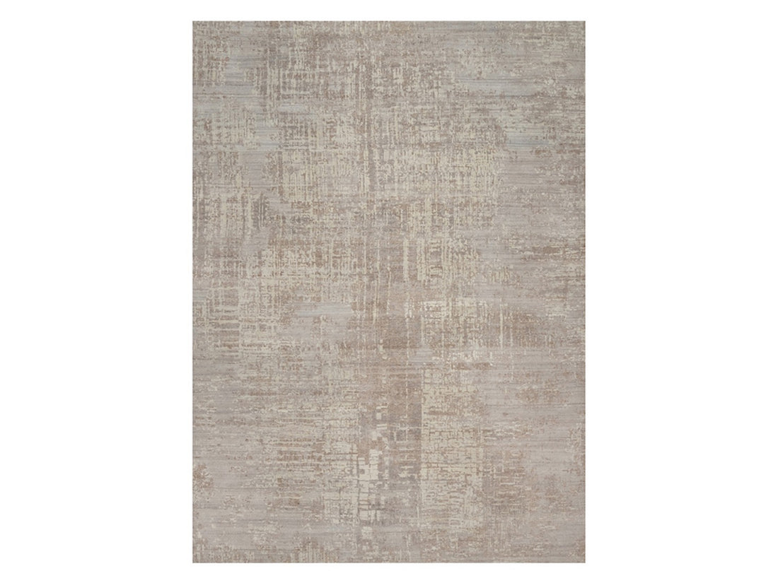 10'1" x 13'11" | Brown Modern Erased | Wool | 210000032330