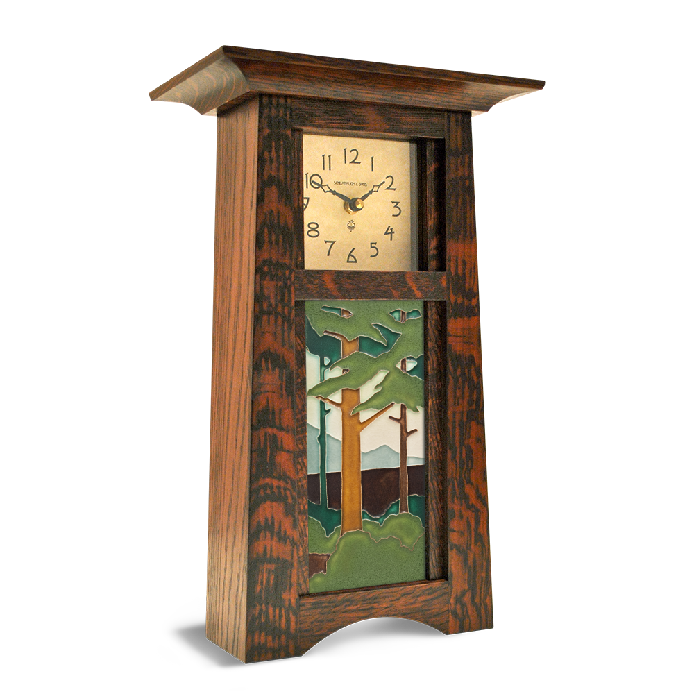 Motawi Dard Hunter Poppy in Red - 4x8