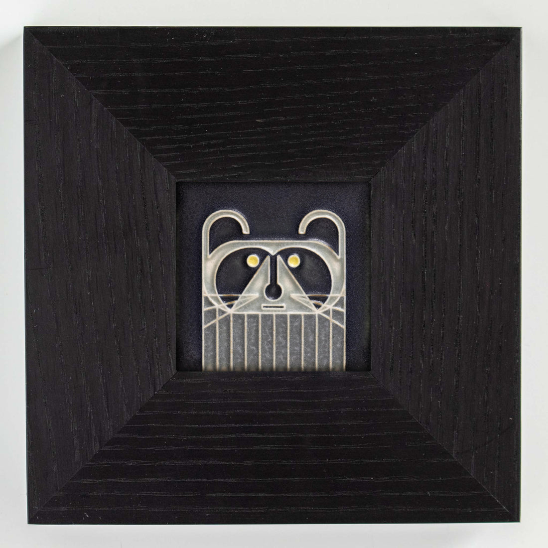 Motawi Raccoon in Black - 3x3
