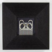 Motawi Raccoon in Black - 3x3