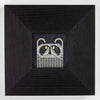 Motawi Raccoon in Black - 3x3