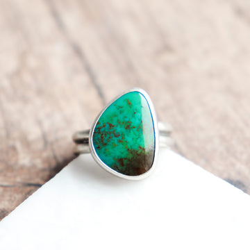 Size 8.75 | Turquoise Evans Deep Green Ring