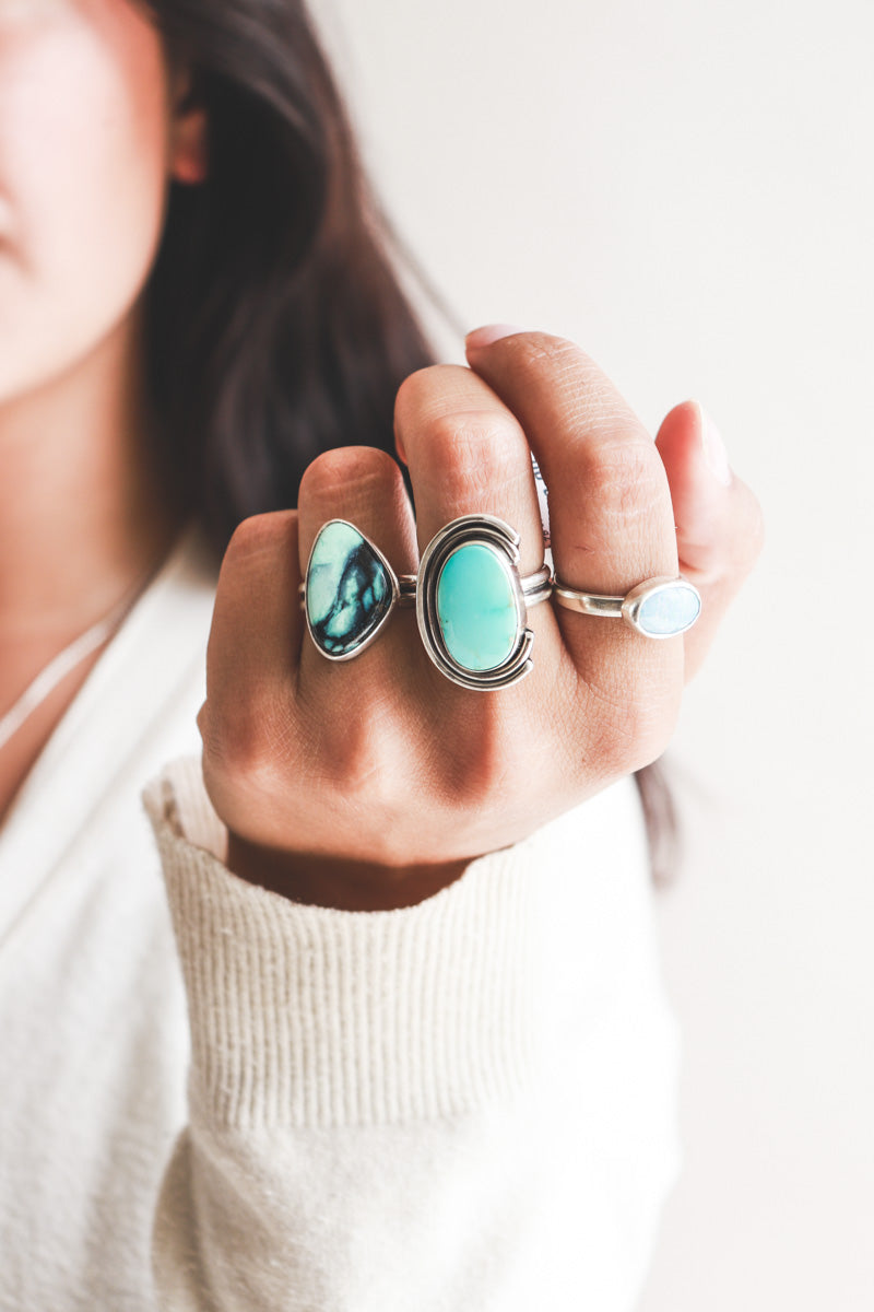 Size 8 | Variscite New Lander Ring