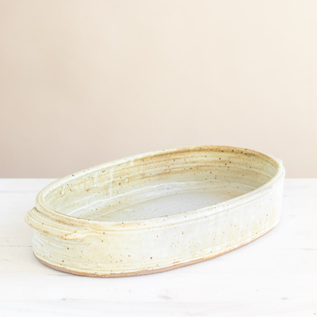 Large Baking Pan | Cream