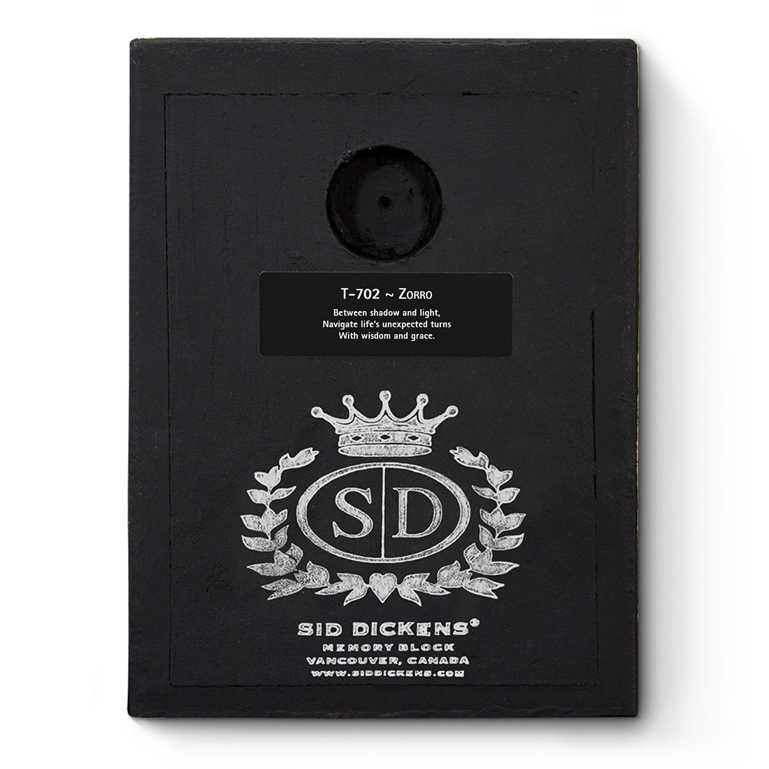 Zorro T702 *Made To Order* | Sid Dickens Memory Block