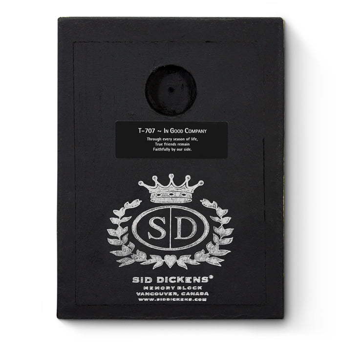 In Good Company T707 *Made to Order* | Sid Dickens Memory Block