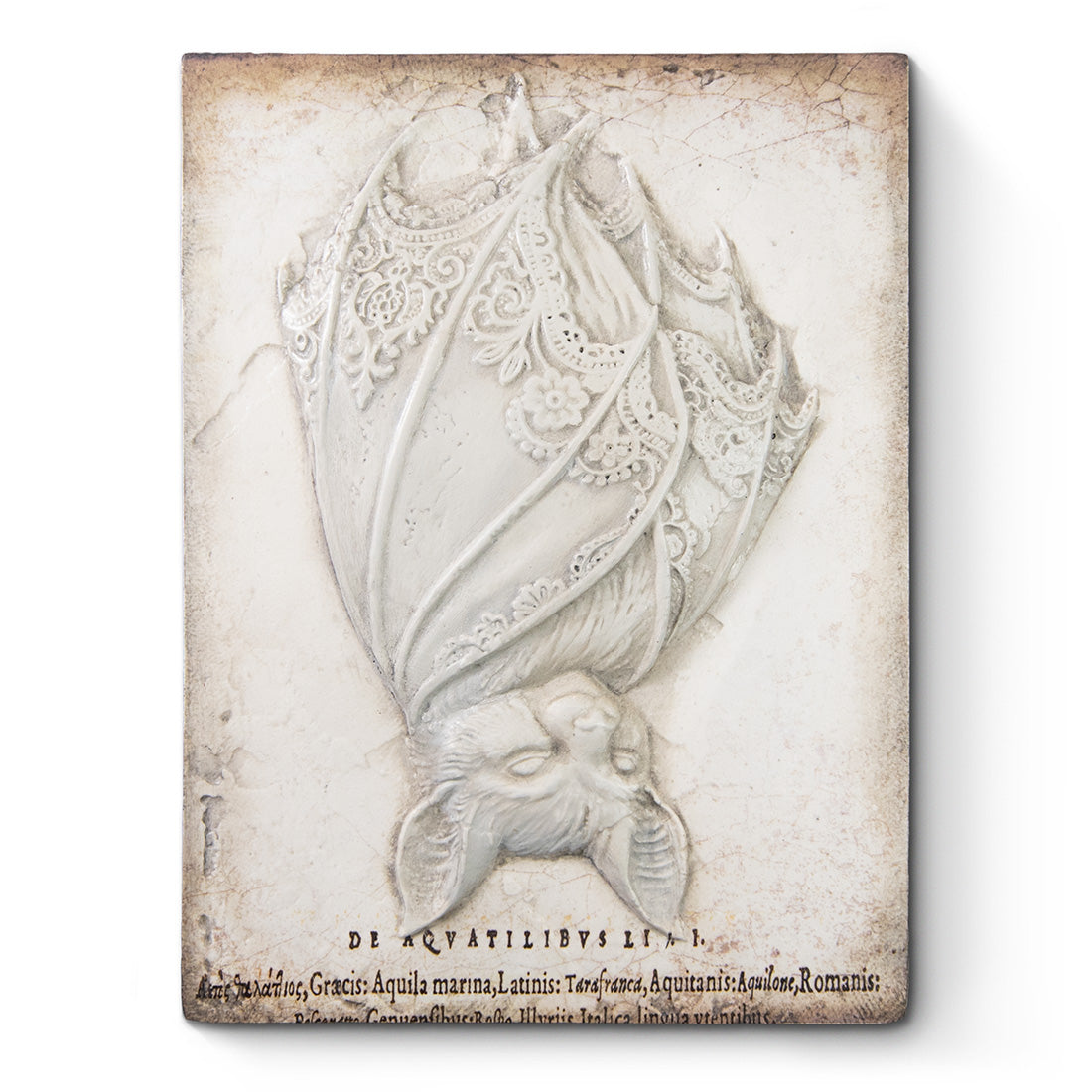 Winged Mystery (White) T710 *Made To Order* | Sid Dickens Memory Block
