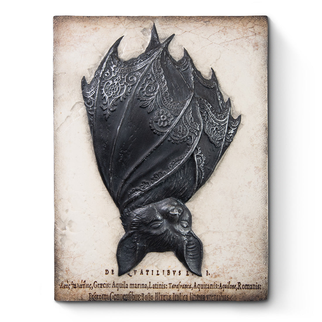 Winged Mystery (Black) T711 *Made To Order* | Sid Dickens Memory Block